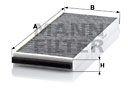 Mann-filter Filtru, aer habitaclu MANN-FILTER CUK 3955 (CUK 3955)