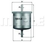 MAHLE filtru combustibil MAHLE KL 61 (KL 61) - automobilus