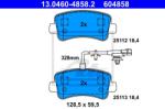 ATE set placute frana, frana disc ATE 13.0460-4858.2 - automobilus