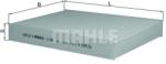 MAHLE Filtru, aer habitaclu MAHLE LA 686 (LA 686)