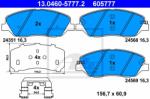 ATE set placute frana, frana disc ATE 13.0460-5777.2 (13.0460-5777.2)