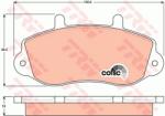 TRW set placute frana, frana disc TRW COTEC GDB1380 (GDB1380)