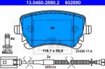 ATE set placute frana, frana disc ATE 13.0460-2890.2 (13.0460-2890.2)