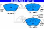 ATE set placute frana, frana disc ATE 13.0460-7140.2 (13.0460-7140.2)