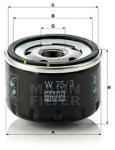 Mann-filter Filtru ulei MANN-FILTER W 75/3 (W 75/3) - automobilus