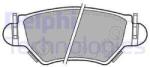 DELPHI set placute frana, frana disc DELPHI LP1553 (LP1553)
