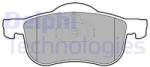 DELPHI set placute frana, frana disc DELPHI LP1458 (LP1458)