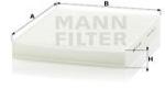 Mann-filter Filtru, aer habitaclu MANN-FILTER CU 2545 (CU 2545)