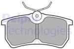 DELPHI set placute frana, frana disc DELPHI LP1316 (LP1316)
