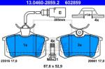 ATE set placute frana, frana disc ATE 13.0460-2859.2 (13.0460-2859.2)