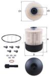 MAHLE filtru combustibil MAHLE KX 338/28D (KX 338/28D) - automobilus