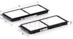 Mann-filter Filtru, aer habitaclu MANN-FILTER CU 26 008-2 (CU 26 008-2)