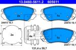 ATE set placute frana, frana disc ATE 13.0460-5611.2 (13.0460-5611.2) - automobilus