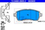ATE set placute frana, frana disc ATE 13.0460-2605.2 (13.0460-2605.2)