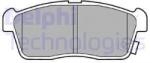 DELPHI set placute frana, frana disc DELPHI LP1442 (LP1442)