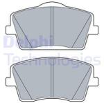 DELPHI set placute frana, frana disc DELPHI LP3515 (LP3515)