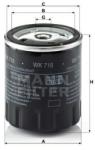 Mann-filter filtru combustibil MANN-FILTER WK 716 (WK 716) - automobilus