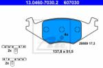 ATE set placute frana, frana disc ATE 13.0460-7030.2 (13.0460-7030.2)