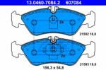 ATE set placute frana, frana disc ATE 13.0460-7084.2 (13.0460-7084.2)