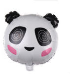 Balloons4party Balon folie mini figurina cap panda 40 cm