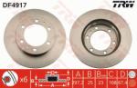 TRW Disc frana TRW DF4917 (DF4917) - automobilus