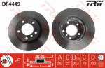 TRW Disc frana TRW DF4449 (DF4449) - automobilus