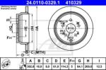 ATE Disc frana ATE 24.0110-0329.1 (24.0110-0329.1) - automobilus