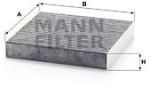 Mann-filter Filtru, aer habitaclu MANN-FILTER CUK 20 006 - automobilus