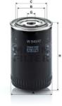 Mann-filter Filtru ulei MANN-FILTER W 940/47 (W 940/47) - automobilus