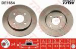 TRW Disc frana TRW DF1654 (DF1654) - automobilus