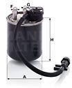 Mann-filter filtru combustibil MANN-FILTER WK 820/18 (WK 820/18) - automobilus