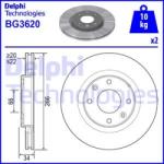 DELPHI Disc frana DELPHI BG3620 - automobilus