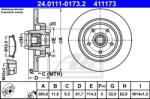 ATE Disc frana ATE 24.0111-0173.2 (24.0111-0173.2) - automobilus