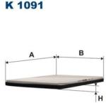 FILTRON Filtru, aer habitaclu FILTRON K 1091 (K 1091)