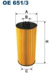 FILTRON Filtru ulei FILTRON OE 651/3 (OE 651/3) - automobilus