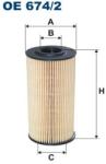 FILTRON Filtru ulei FILTRON OE 674/2 (OE 674/2) - automobilus
