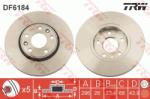 TRW Disc frana TRW DF6184 (DF6184) - automobilus