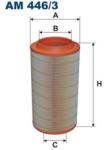 FILTRON Filtru aer FILTRON AM 446/3 (AM 446/3) - automobilus