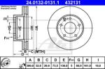 ATE Disc frana ATE 24.0132-0131.1 (24.0132-0131.1)