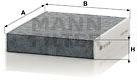 Mann-filter Filtru, aer habitaclu MANN-FILTER CUK 25 006 (CUK 25 006)