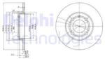 DELPHI Disc frana DELPHI BG2911 (BG2911) - automobilus