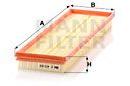Mann-filter Filtru aer MANN-FILTER C 43 102 (C 43 102) - automobilus