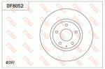 TRW Disc frana TRW DF8052 (DF8052) - automobilus