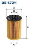 FILTRON Filtru ulei FILTRON OE 672/1 (OE 672/1) - automobilus
