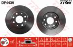 TRW Disc frana TRW DF4439 (DF4439) - automobilus
