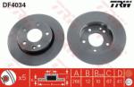 TRW Disc frana TRW DF4034 - automobilus