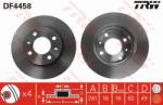 TRW Disc frana TRW DF4458 (DF4458) - automobilus