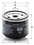 Mann-filter filtru combustibil MANN-FILTER WK 78 (WK 78) - automobilus