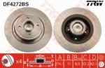 TRW Disc frana TRW SINGLE DF4272BS (DF4272BS)