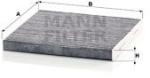 Mann-filter Filtru, aer habitaclu MANN-FILTER CUK 2544 (CUK 2544)